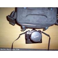 Canon A-1 35MM Camera, Lens With Soft Case