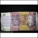 Australia $5.00 Bill Circulated