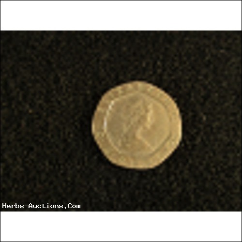 1982 British 20 Pence Coin Circulated