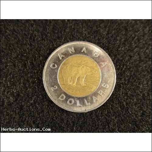 1996 Canada $2.00 Coin Circulated